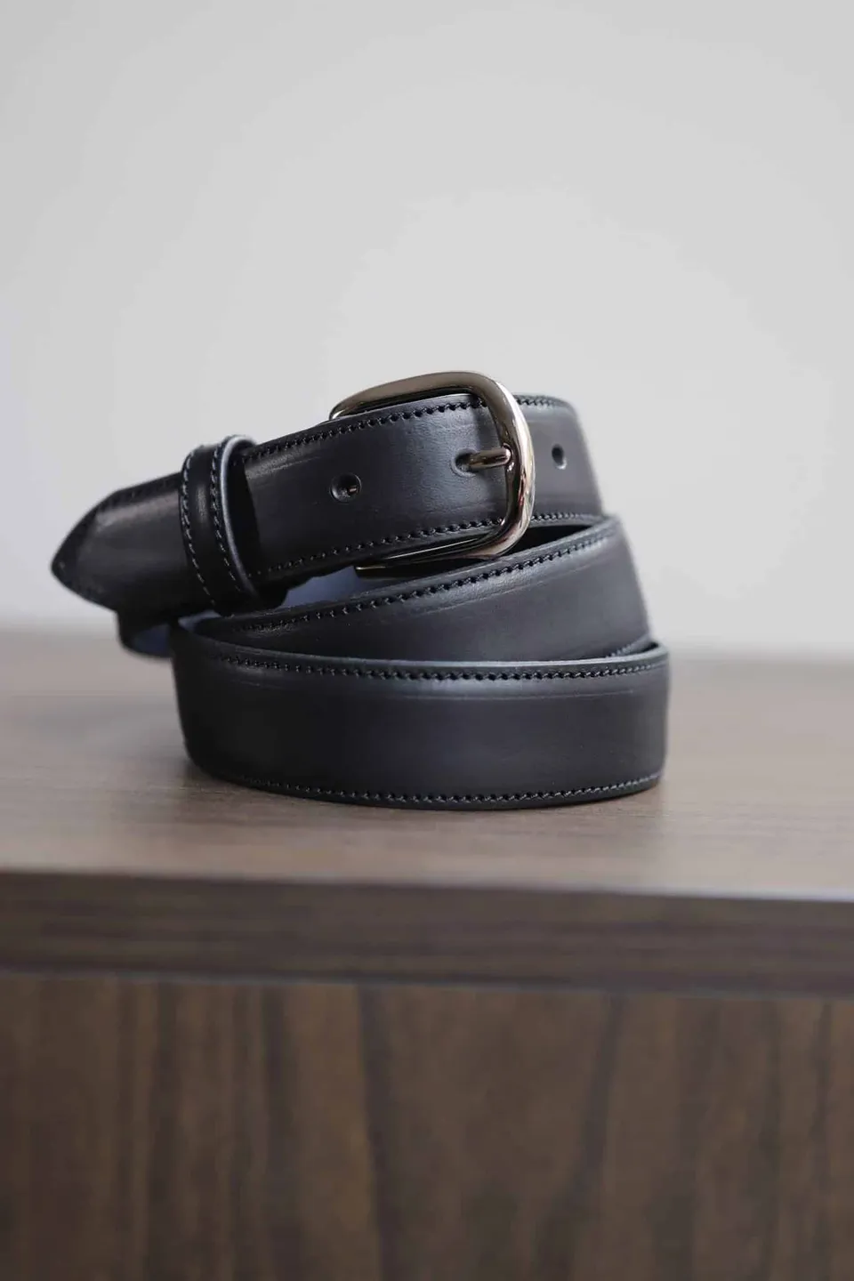 Malfroid Junot ceinture cuir 30 mm boucle laiton