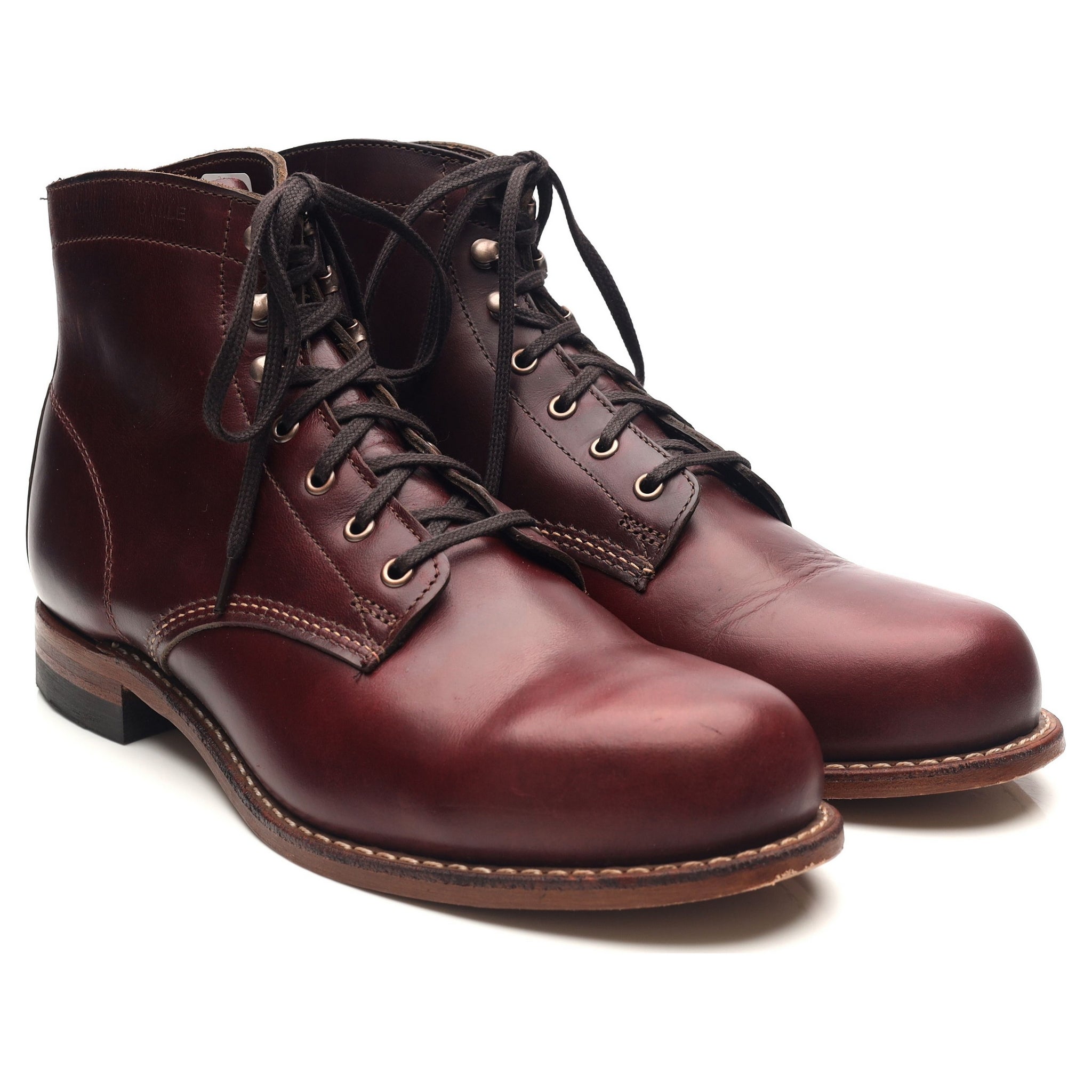 Wolverine 1000 Mile Evans Bottines cuir bordeaux UK 9.5