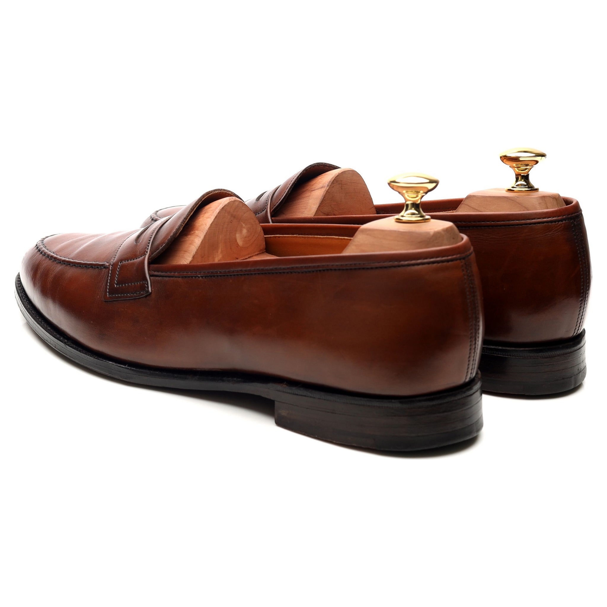 John Spencer Mayfair mocassins cuir marron UK 10