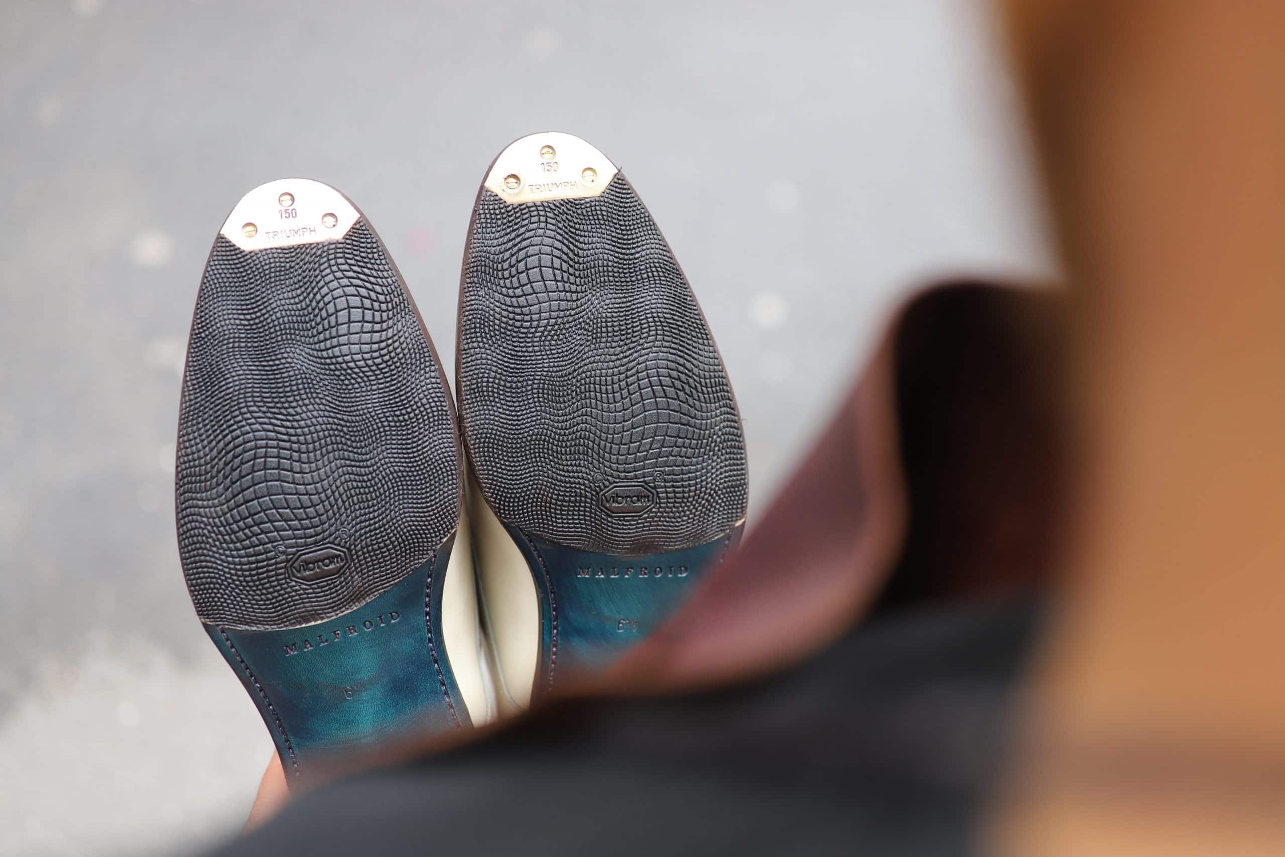 Malfroid Classical patin Vibram fer laiton