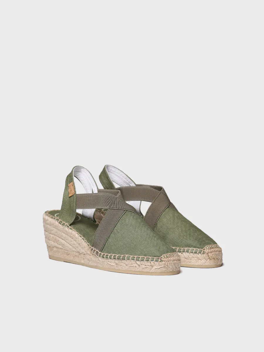 Toni Pons TER espadrille compensée coton vegan