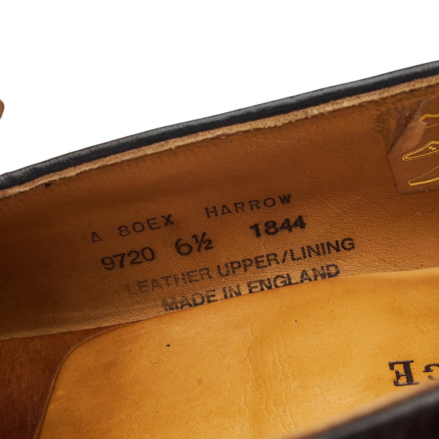 Shipton Harrow mocassins cuir bordeaux UK 6,5