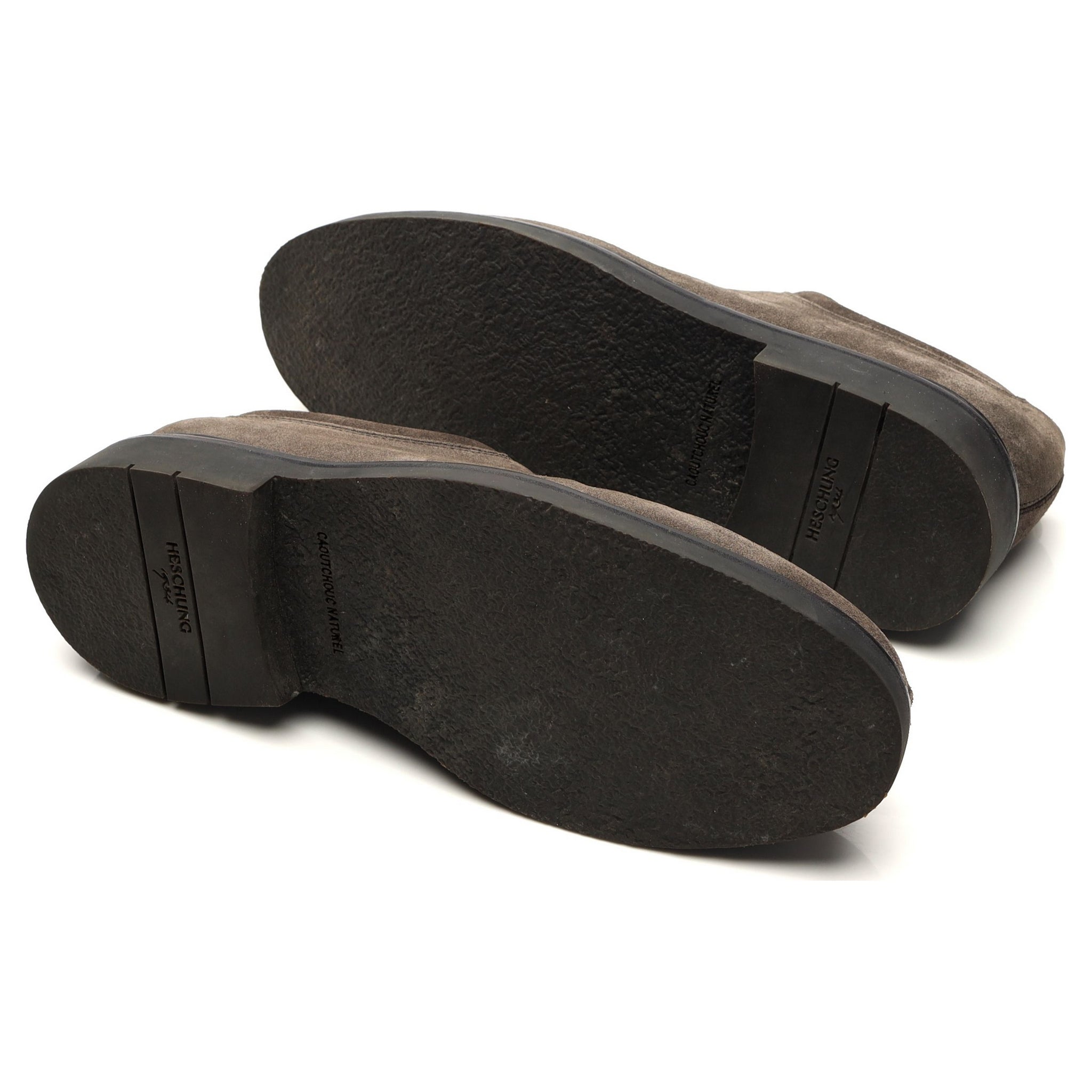 Heschung Cerisier derby daim gris pointure UK 7