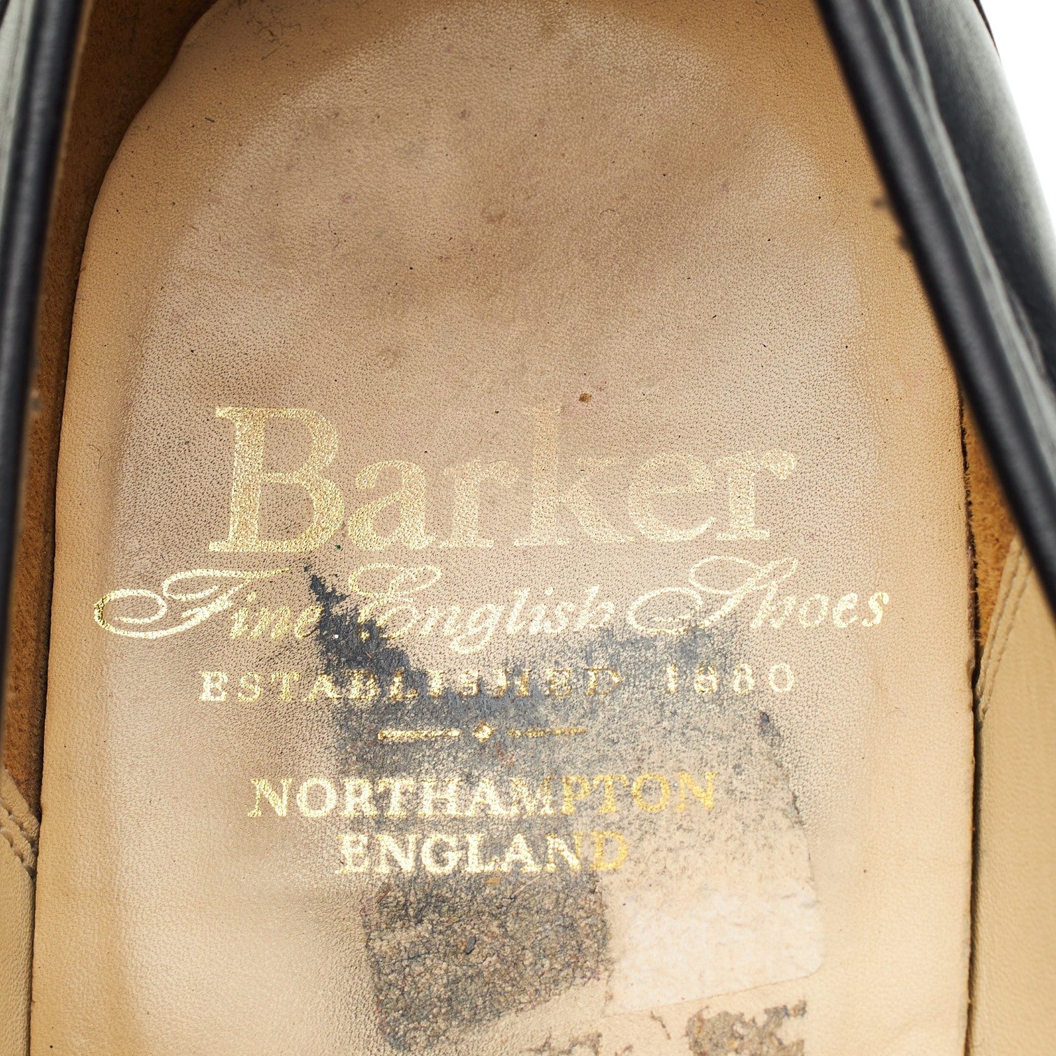 Barker mocassins penny cuir noir UK 6.5 homme