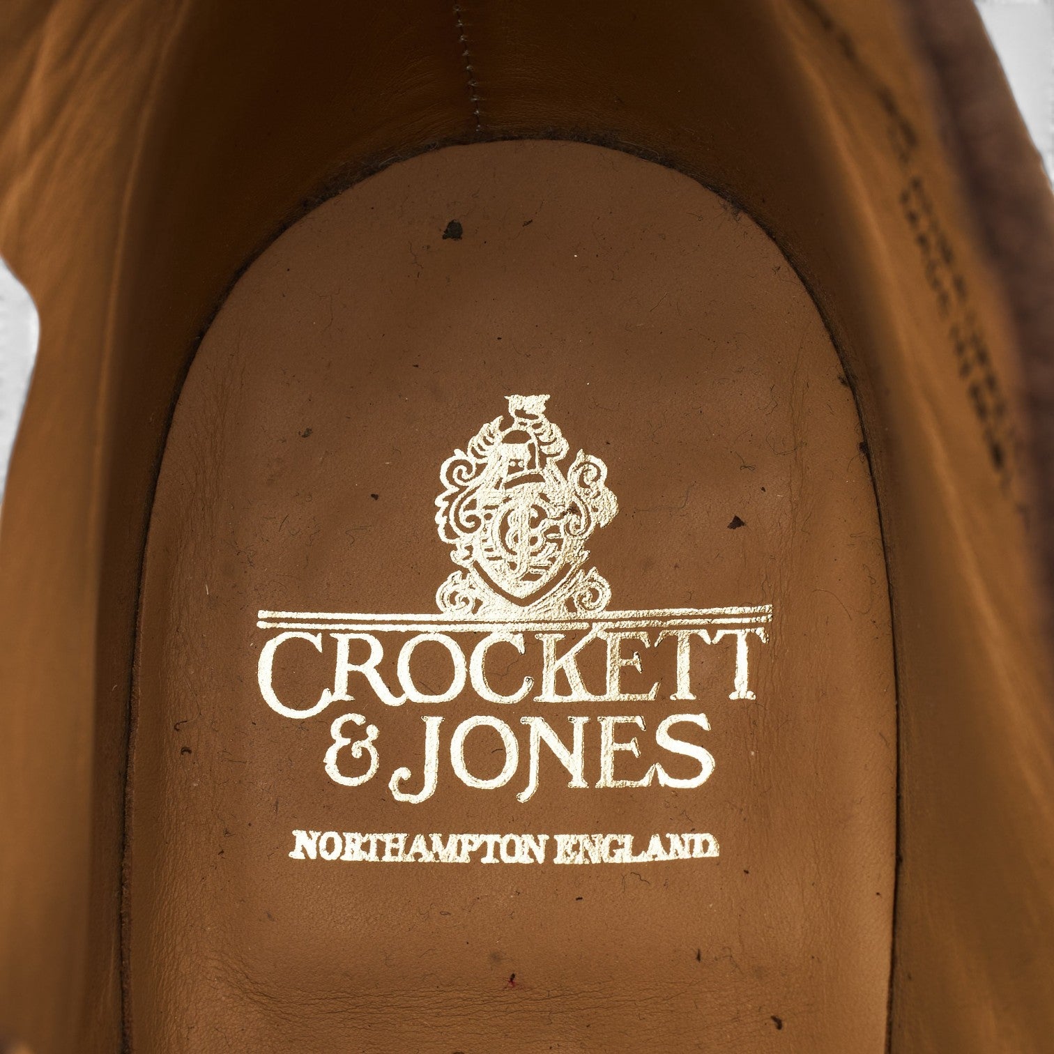 Crockett & Jones Tetbury boots daim marron UK 9.5