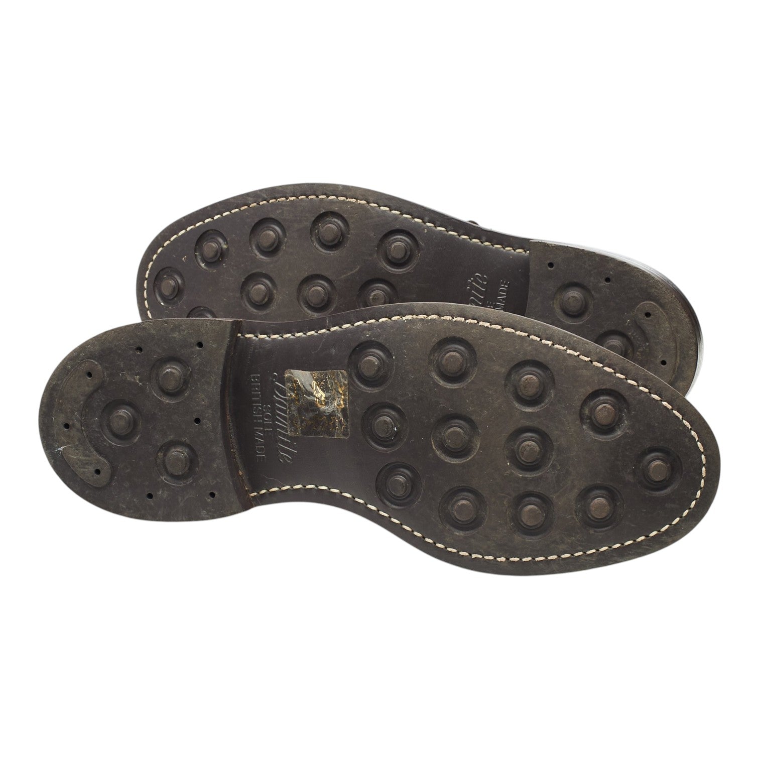 Tricker's Bourton derbies daim marron pointure UK 7,5