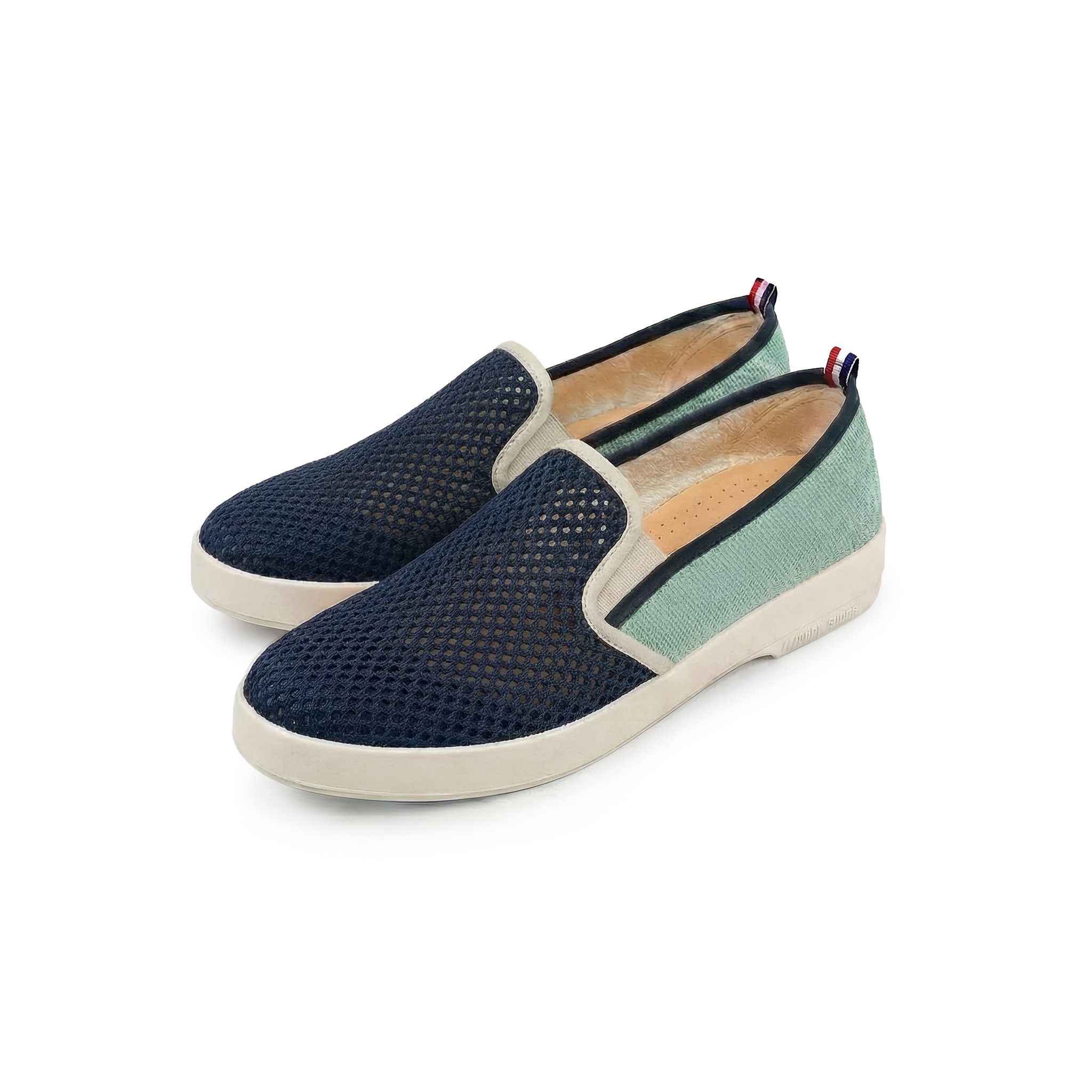 Rivieras Classic Match espadrille enfant marine toile coton