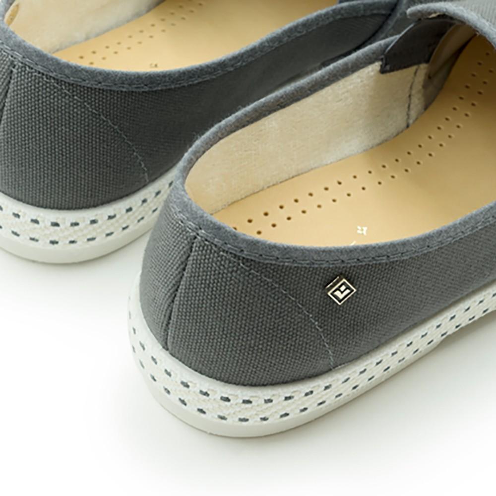 Rivieras Classic Toile 1020 espadrilles anthracite