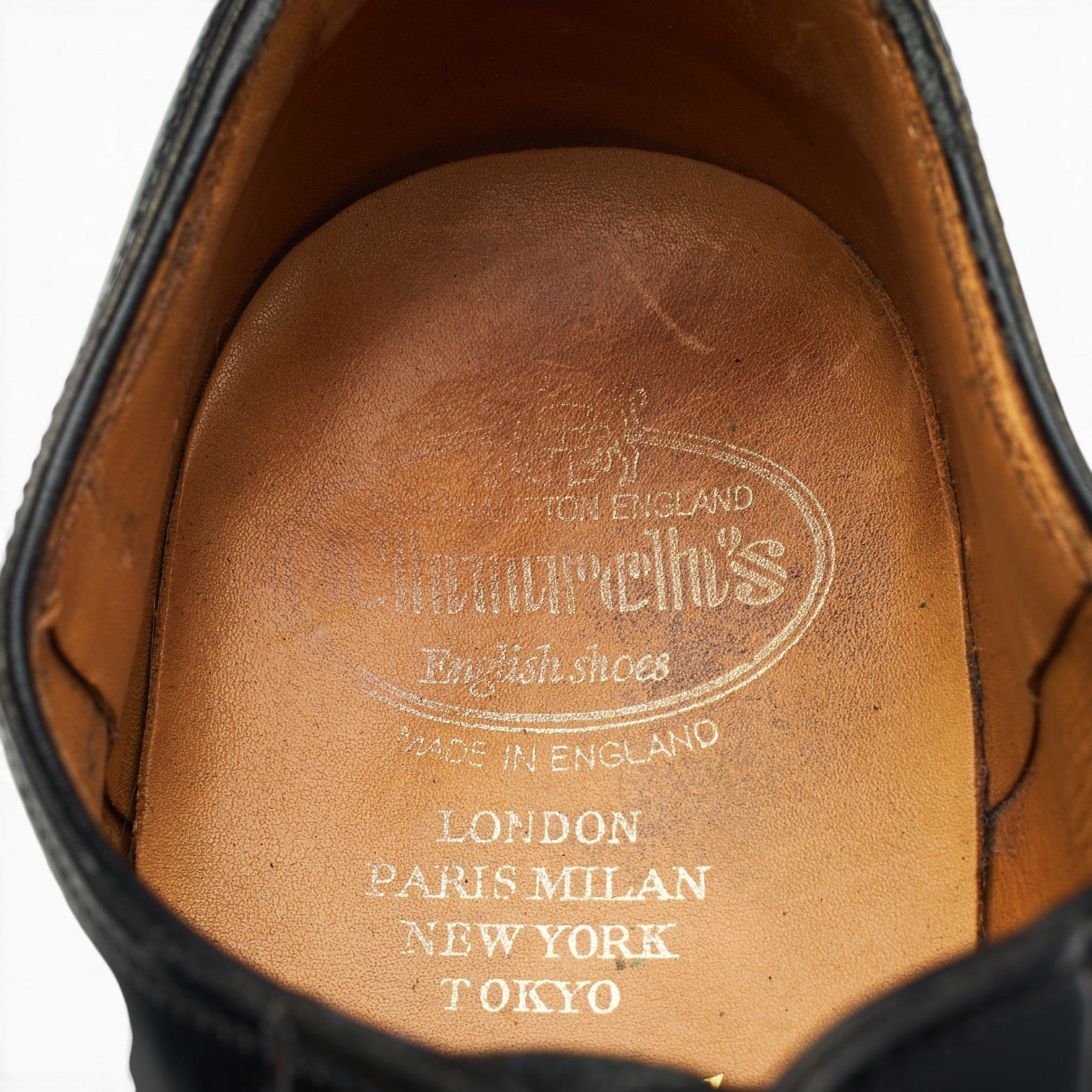 Church's Shannon derby cuir noir pointure 9