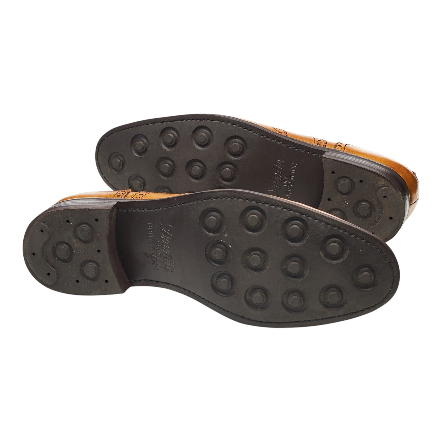 Berwick 67351 richelieu brogue cuir tabac UK 9