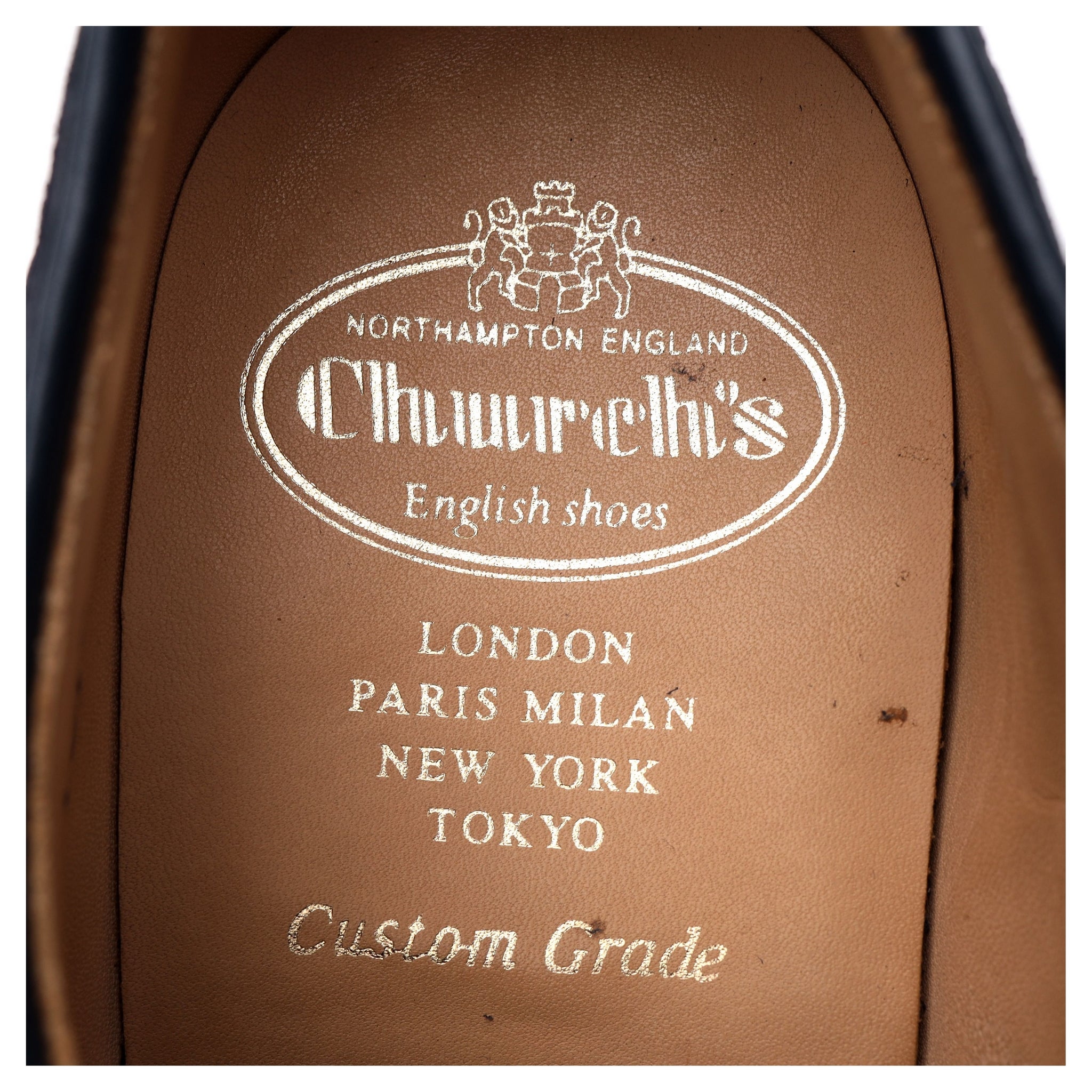 Church’s Orby Derby Brogue Suède Bleu 8