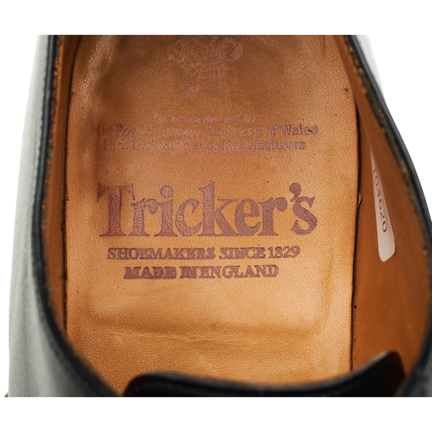 Tricker's Regent oxford cuir noir pointure UK 7,5