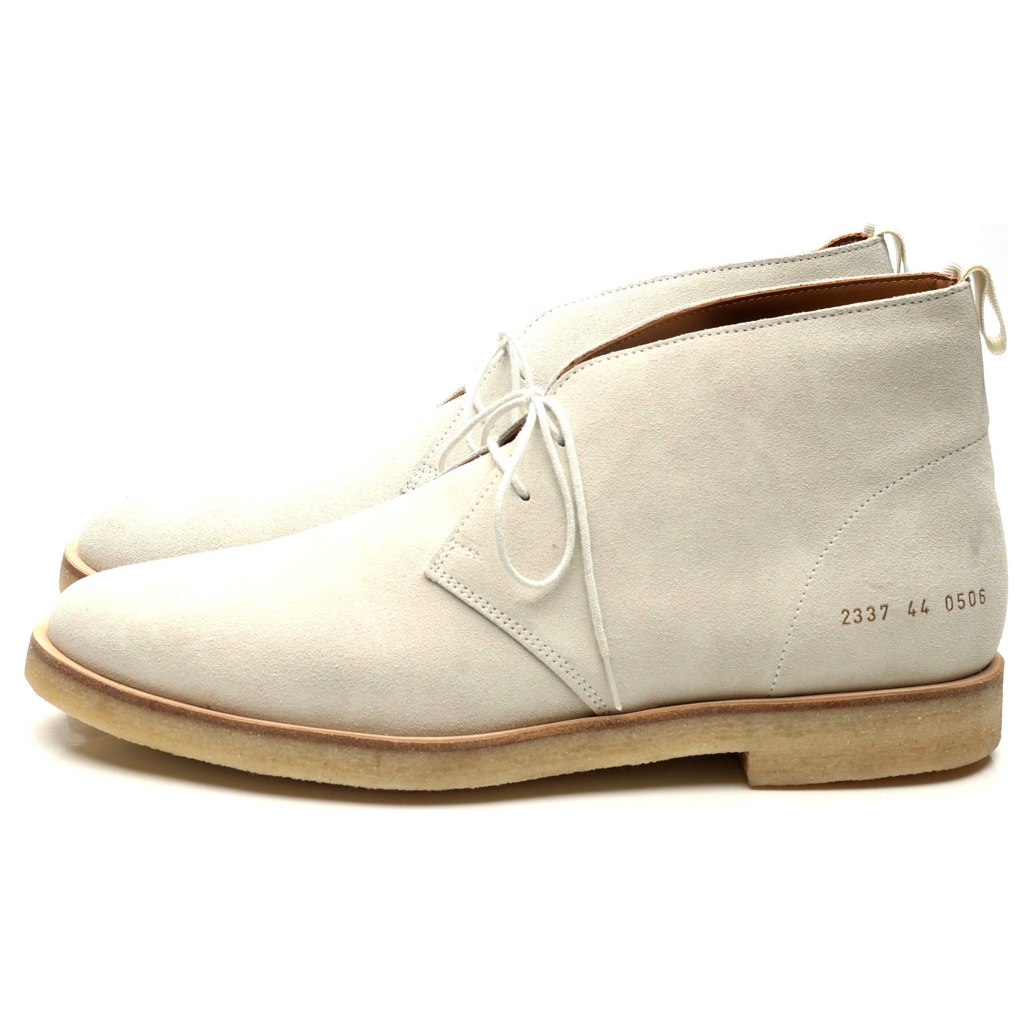 Common Projects Chukka Bottines daim blanc pointure 44