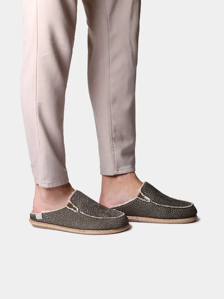Toni Pons Nalec mule homme toile semelle jute