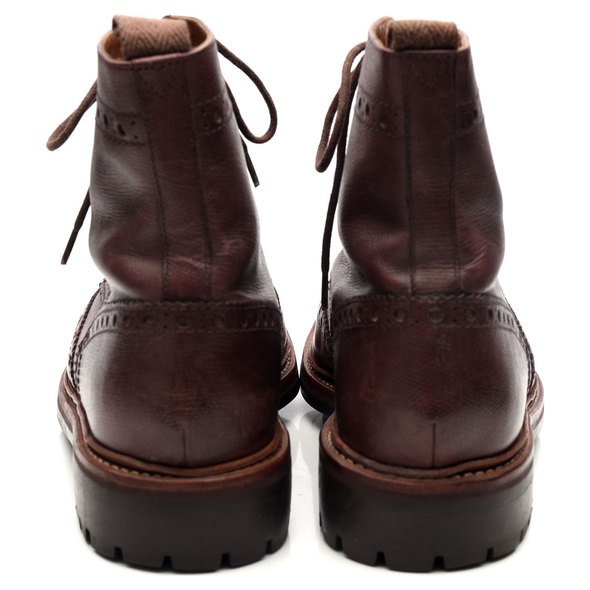 Grenson Fred bottines cuir bordeaux 9 UK large