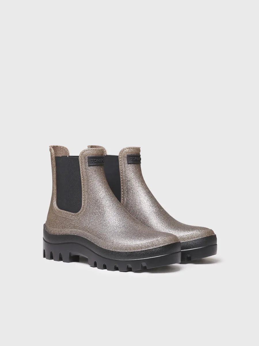 Toni Pons CALGARY botte pluie femme platine