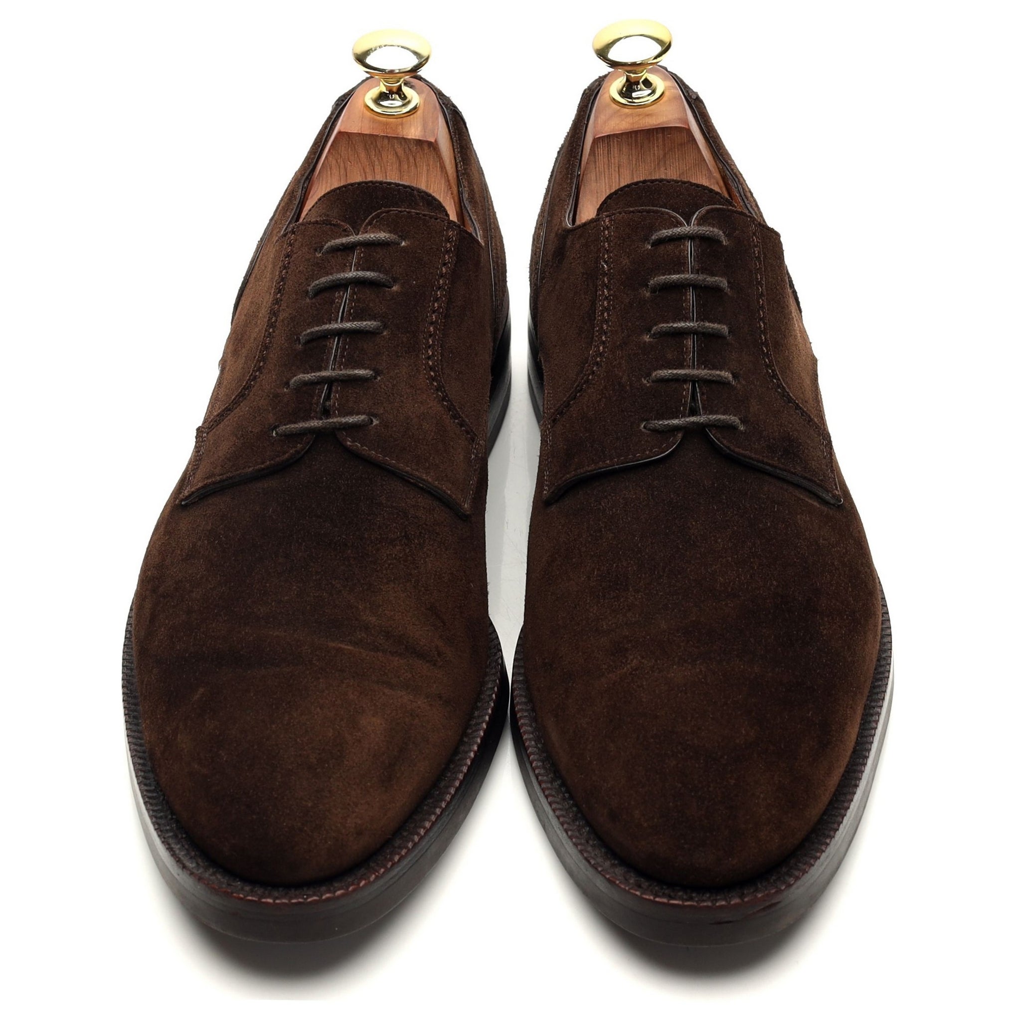 Bally Scribe derbies suède marron pointure 7