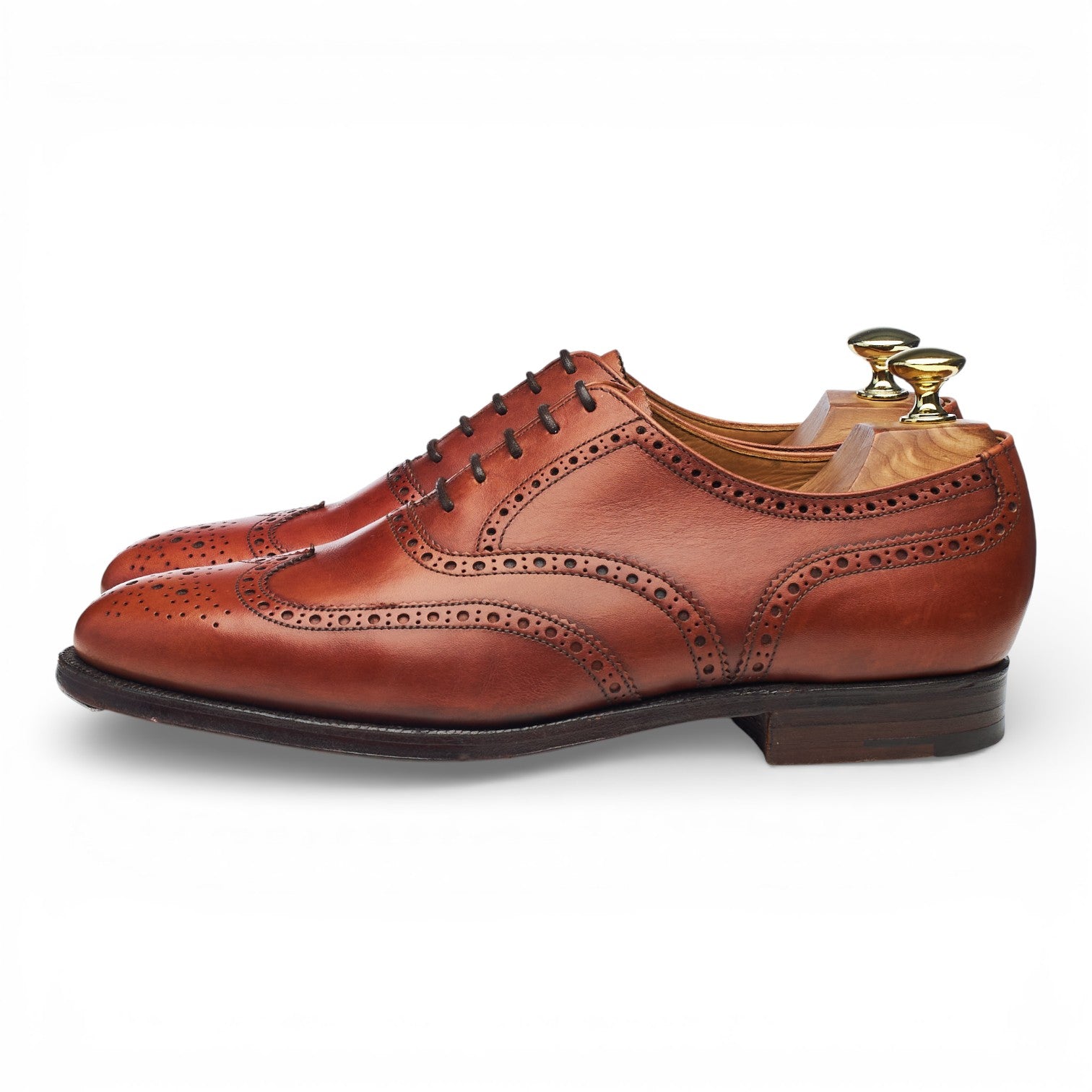 Shipton & Heneage Albemarle oxford cuir tan 7 UK brogues