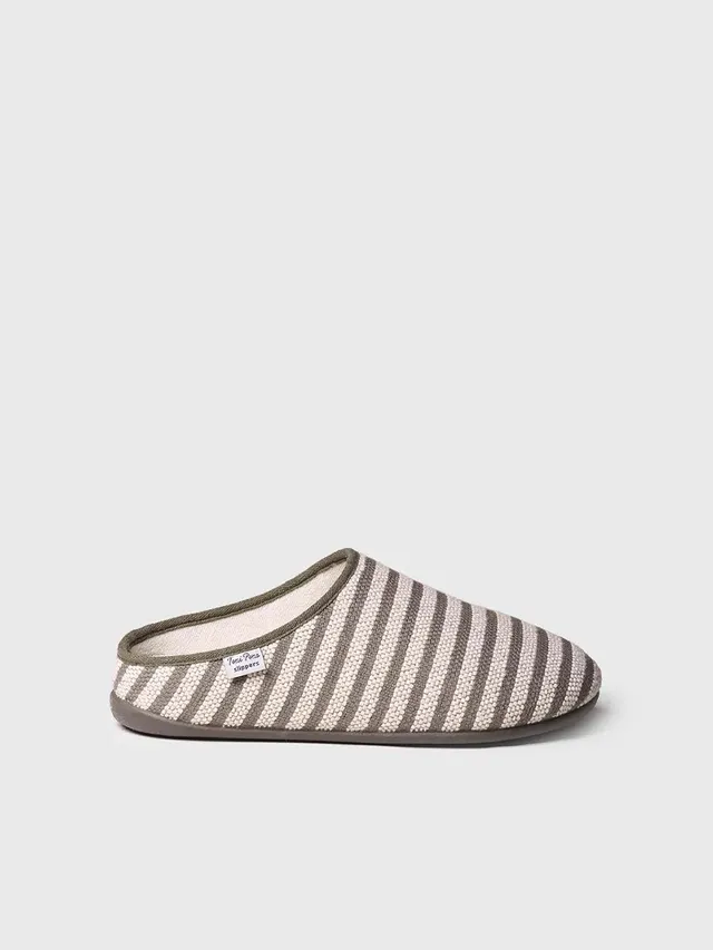 Toni Pons Nai-DL chausson homme kaki vegan