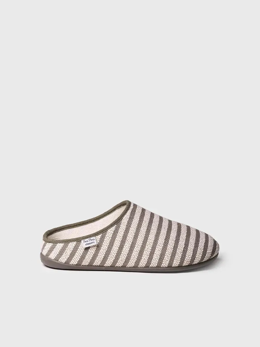 Toni Pons Nai-DL chausson homme kaki vegan