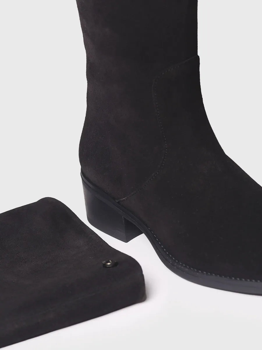 Toni Pons Tirol-SY bottes femme daim noires