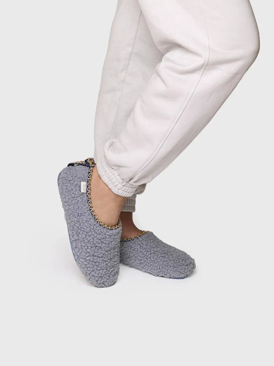 Toni Pons Marta-SH mules femme fourrure ciel