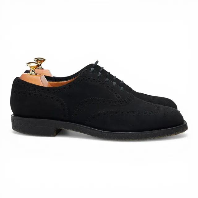 Church's Fairfield richelieu suède noir UK 9