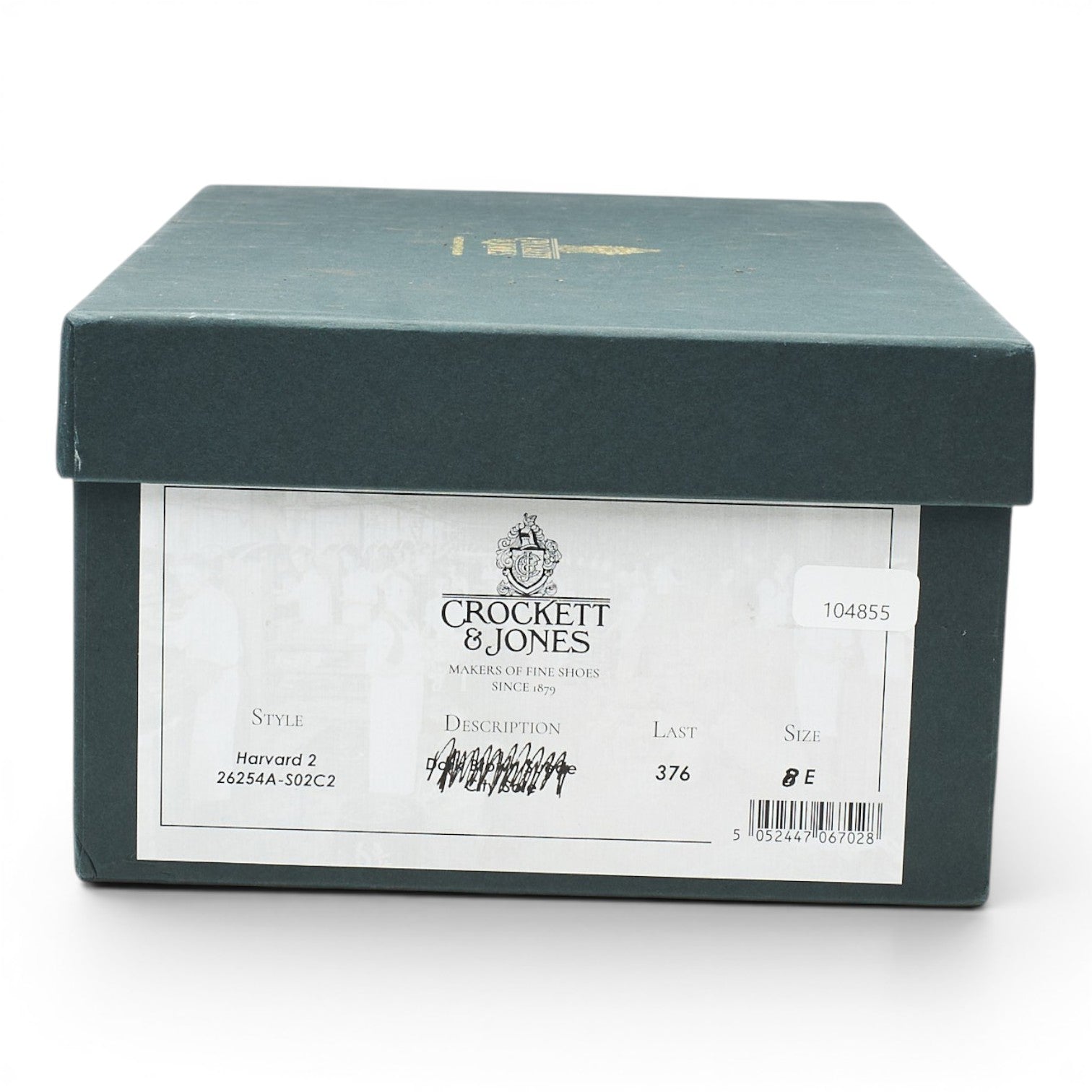 Crockett & Jones Harvard 2 mocassins daim marron UK 8