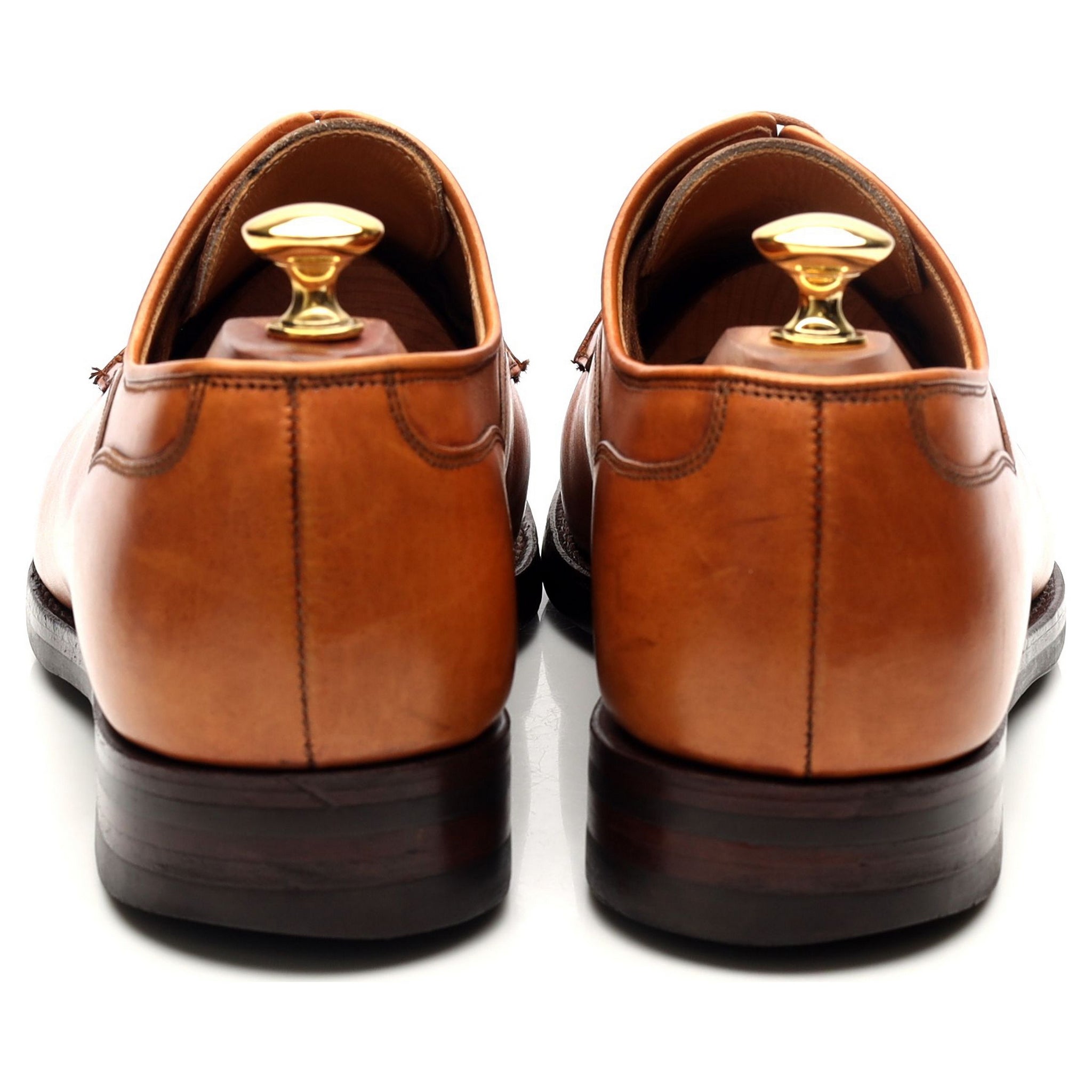 Crockett & Jones Langdon derby cuir marron pointure UK 9.5