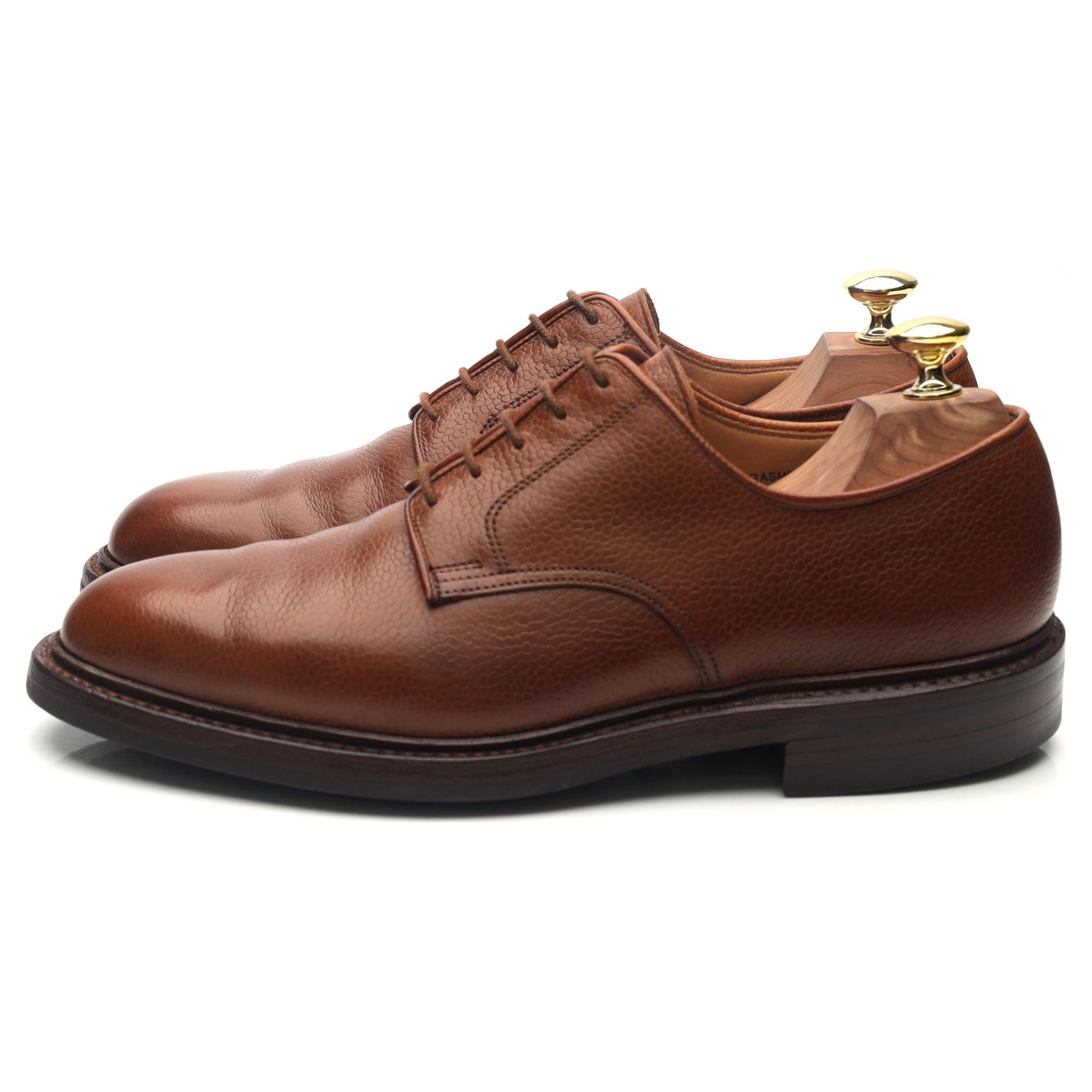 Crockett & Jones Grasmere derby cuir marron UK 7