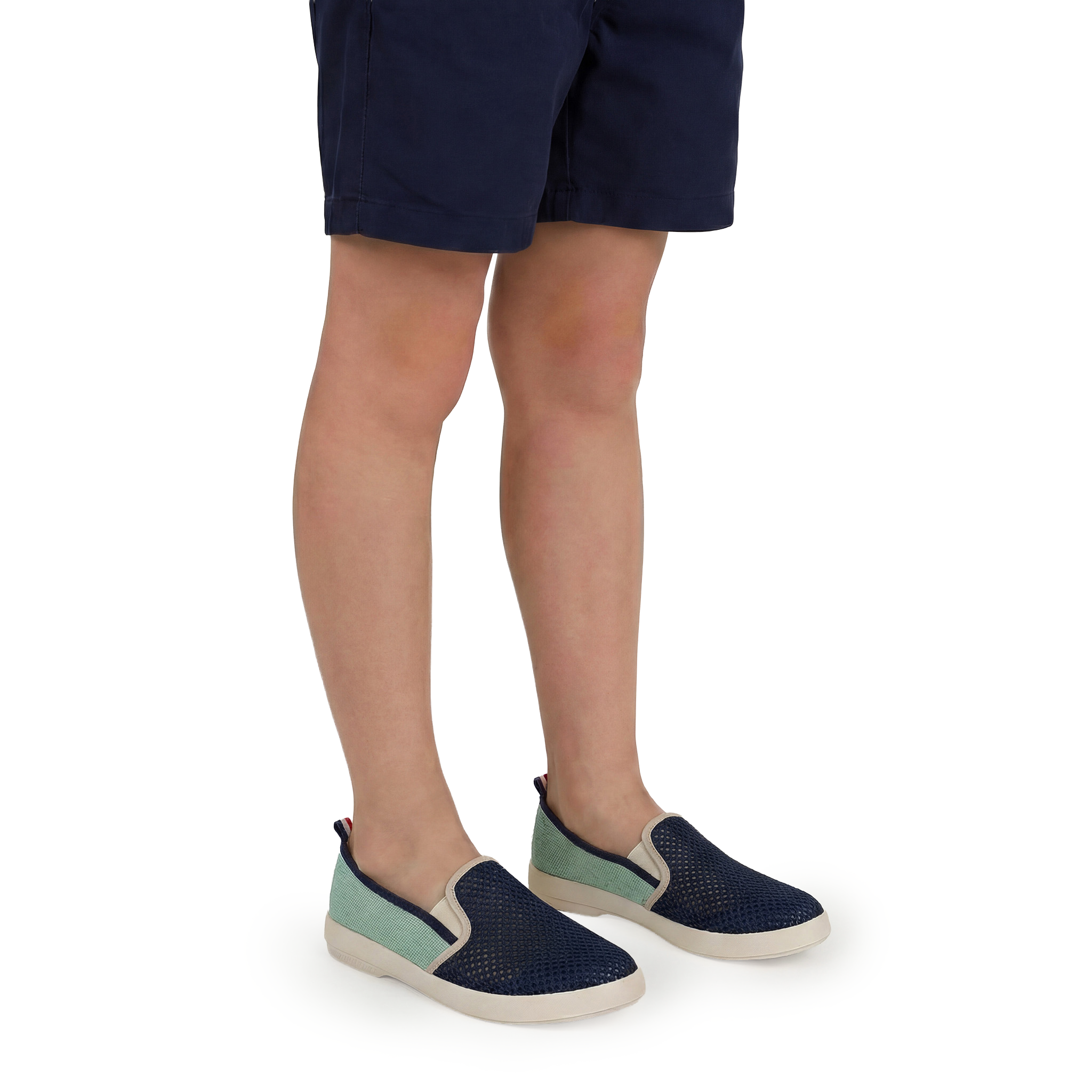 Rivieras Classic Match espadrille enfant marine toile coton