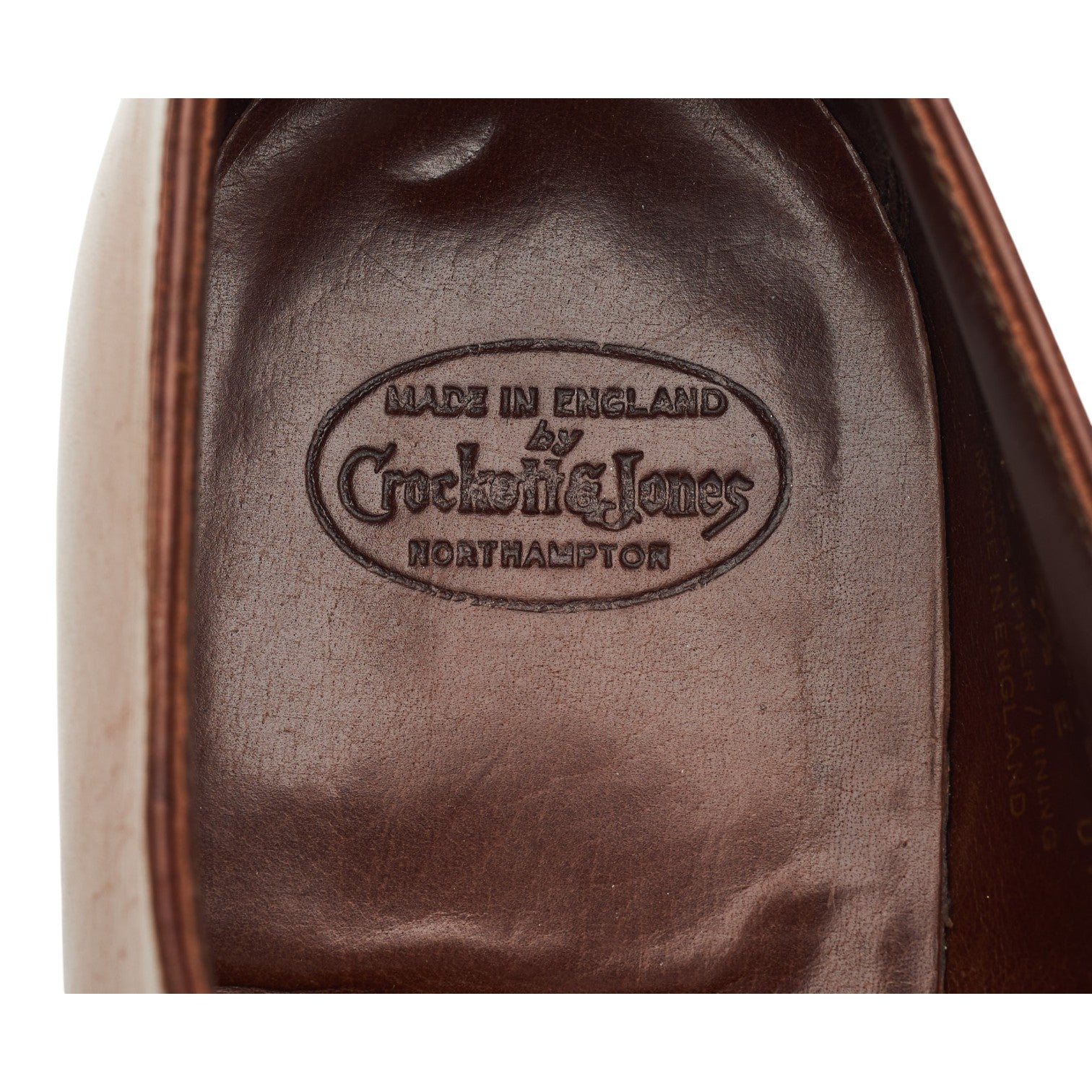 Crockett & Jones Belgrave richelieu camel 7,5 UK cuir