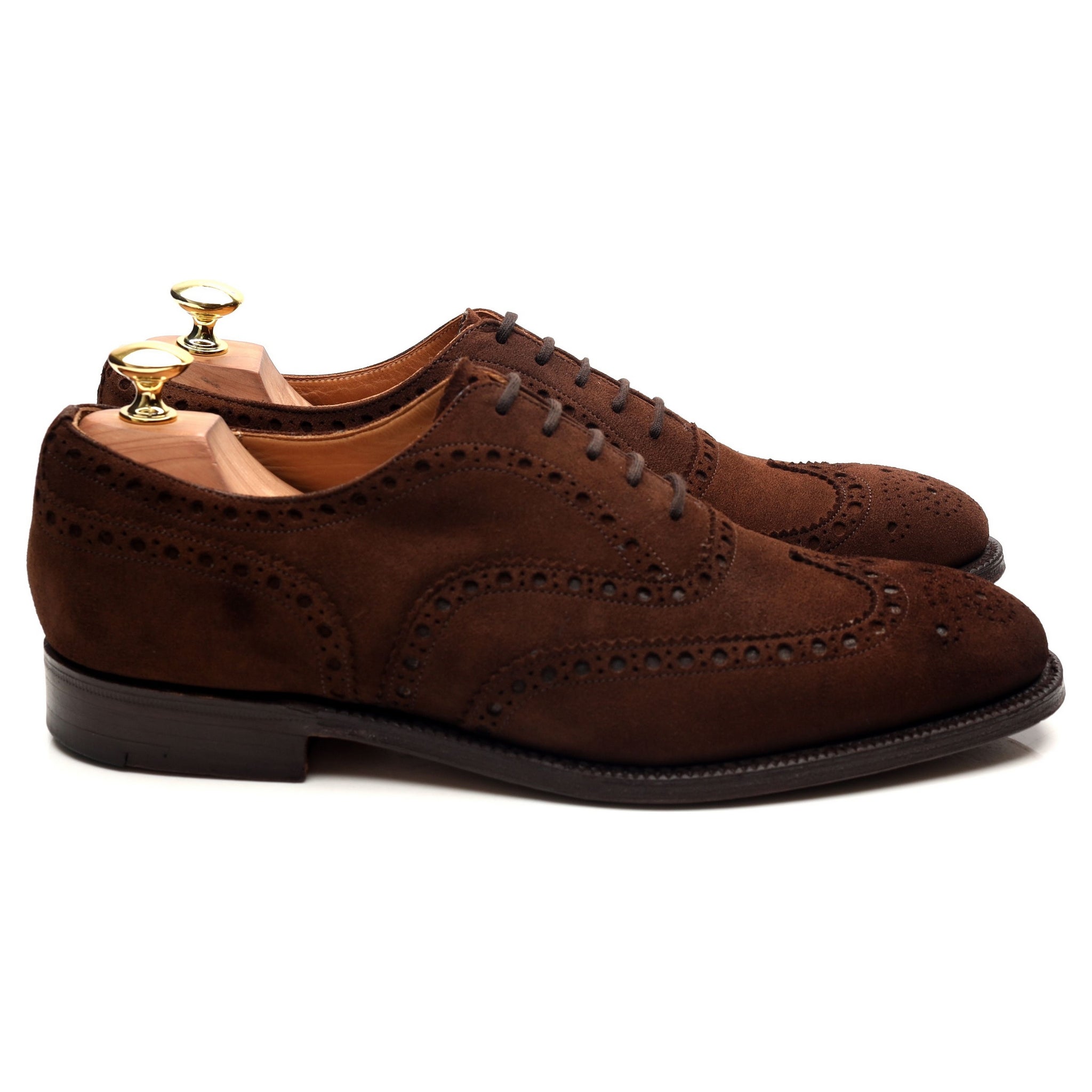 Church's Buck brogues daim marron UK 8.5