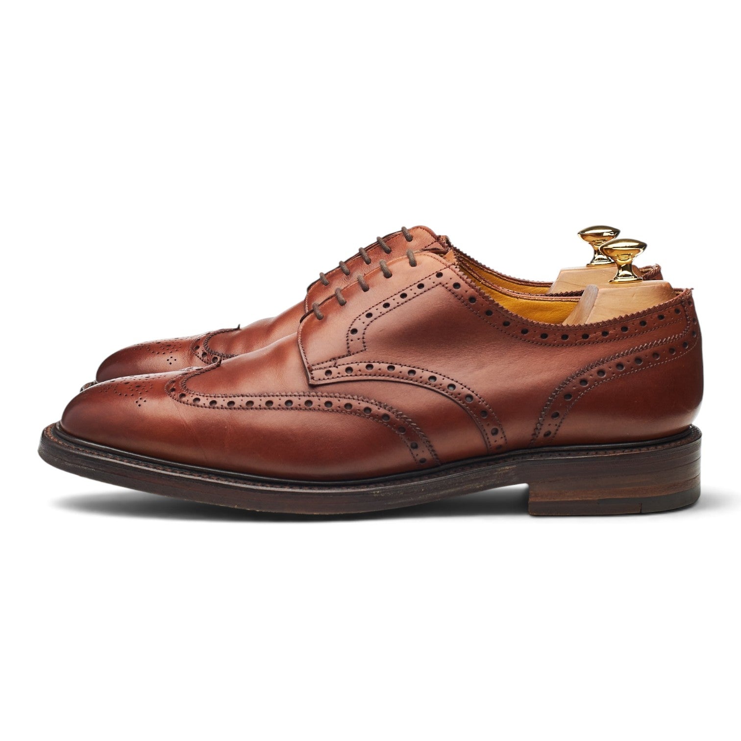 Shipton & Heneage Derby Brogue cuir marron 10.5 G