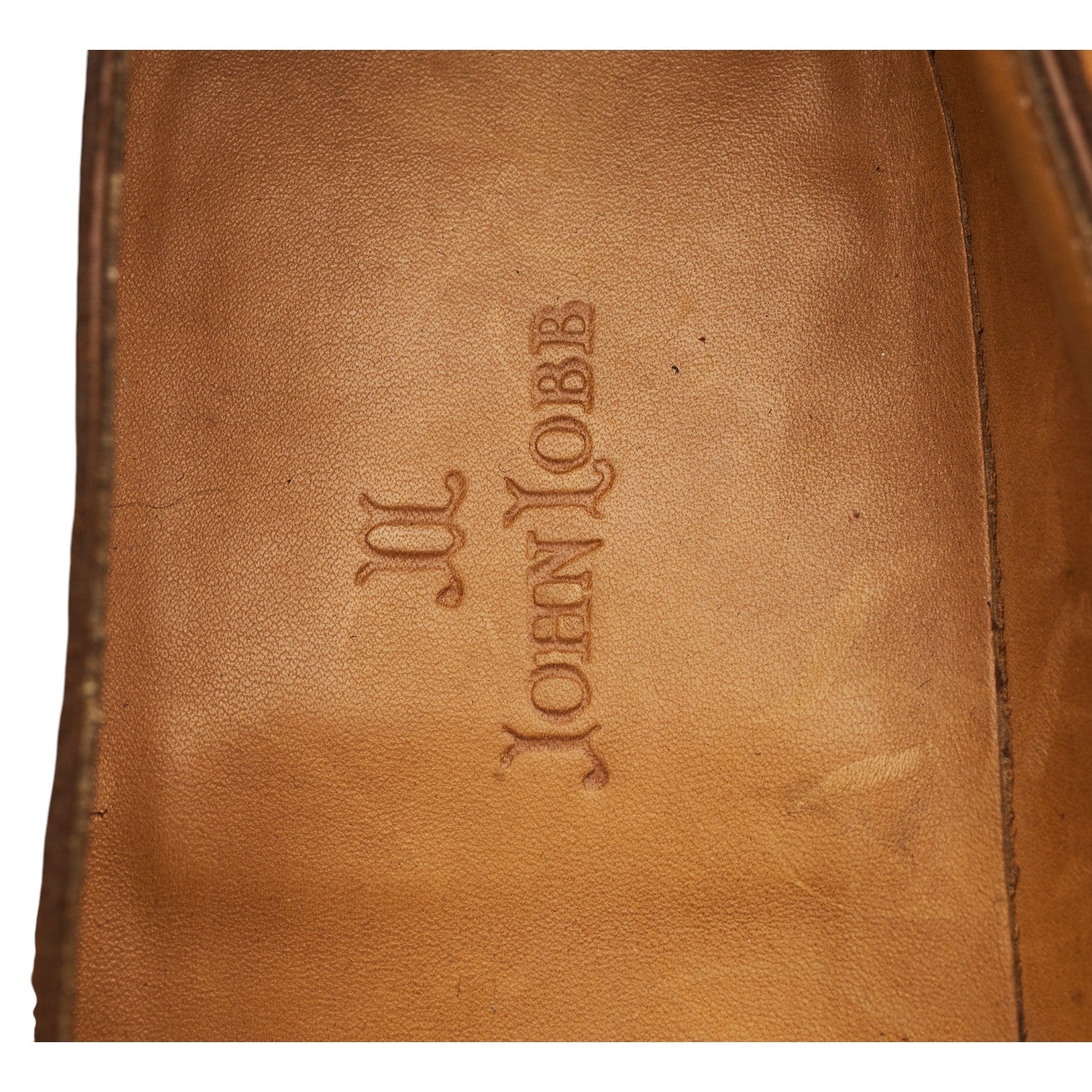 John Lobb Buckingham mocassins daim marron UK 7,5