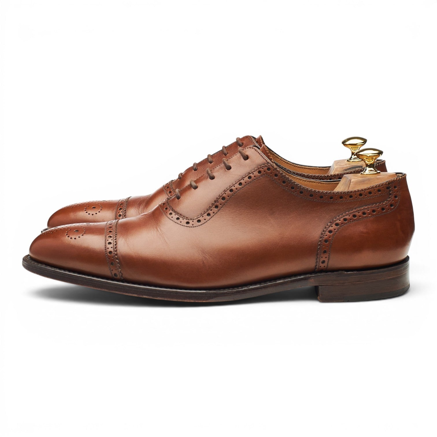 Loake 1880 Strand oxford cuir marron UK 10.5