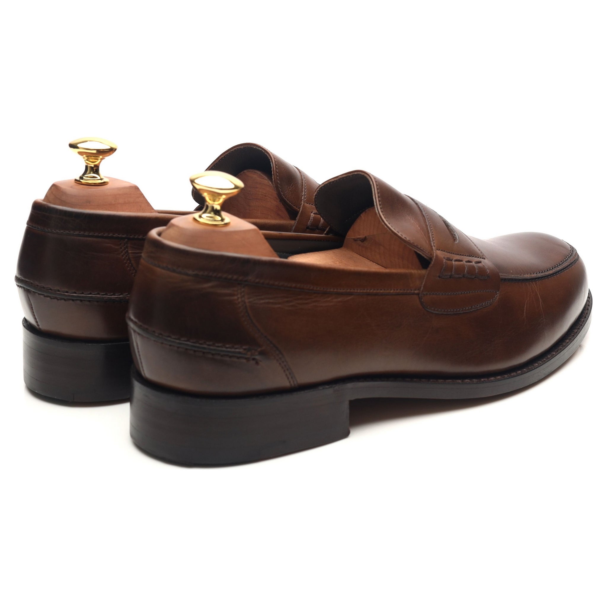 Barker mocassins cuir marron foncé pointure 9