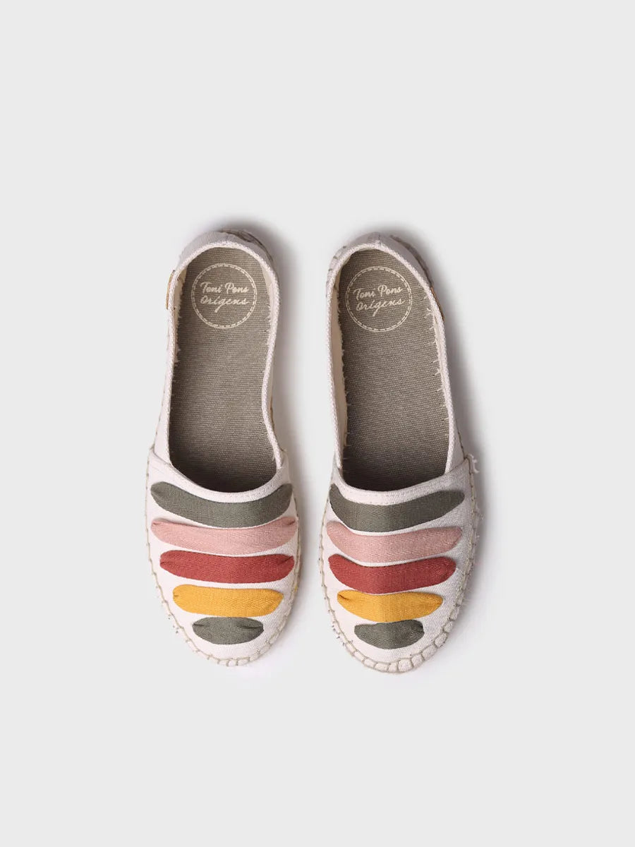 Toni Pons Rose-CM espadrille plate toile vegan