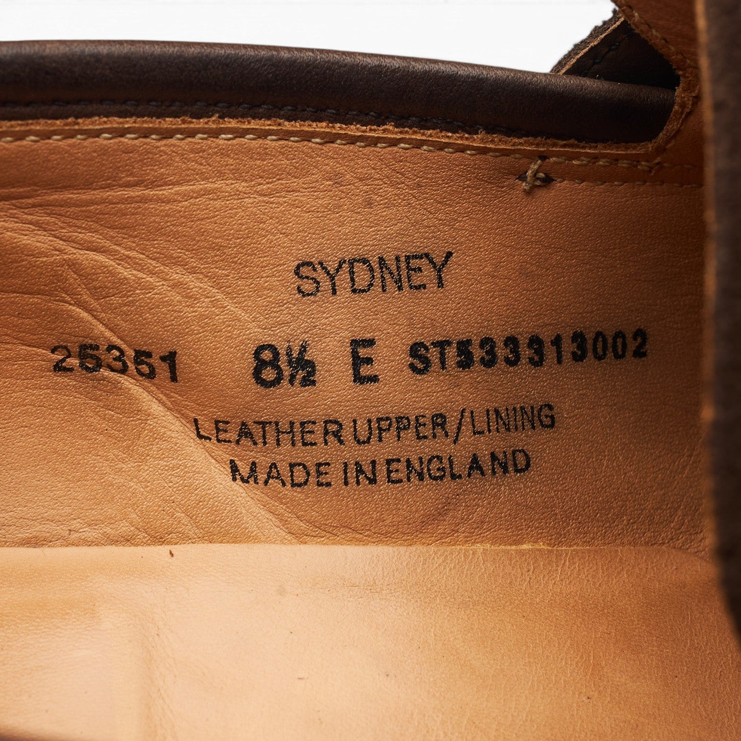 Crockett & Jones Sydney mocassins daim marron UK 8.5