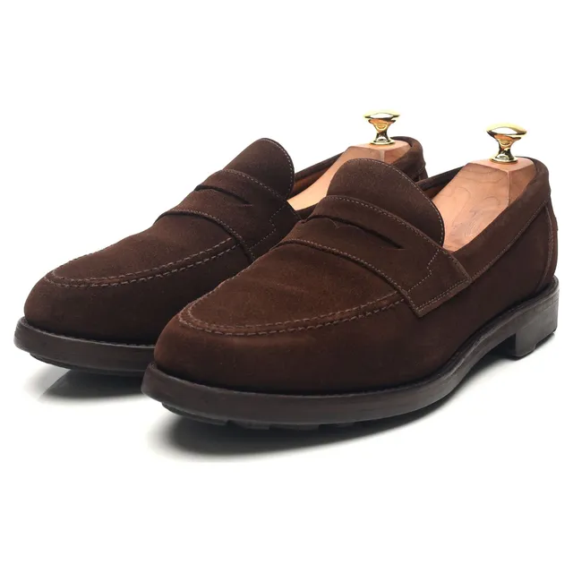 Alfred Sargent Hendon mocassins daim marron UK 9