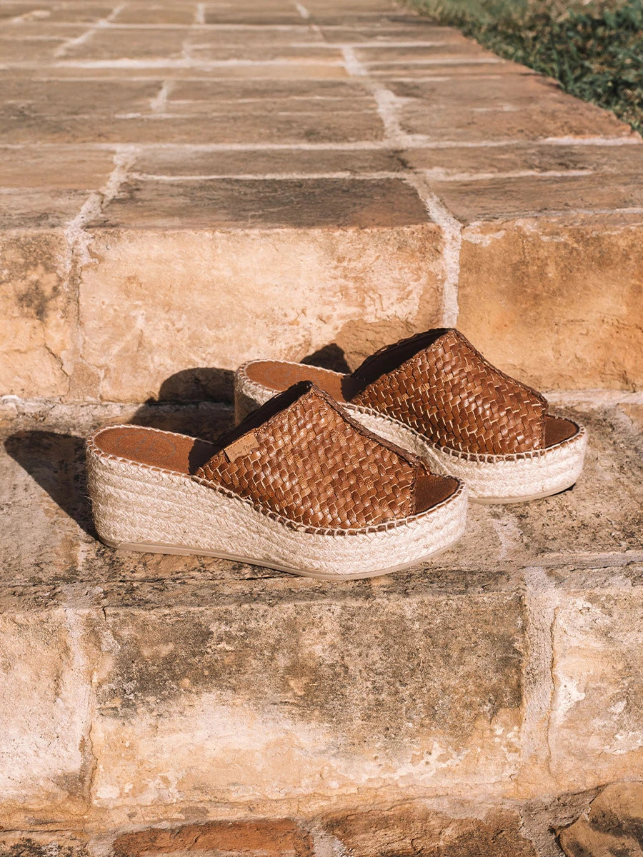 Toni Pons Isolda espadrille compensée toile talon 7 cm