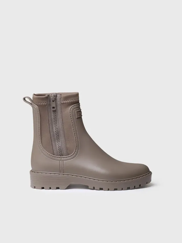 Toni Pons Clais botte pluie femme néoprène taupe