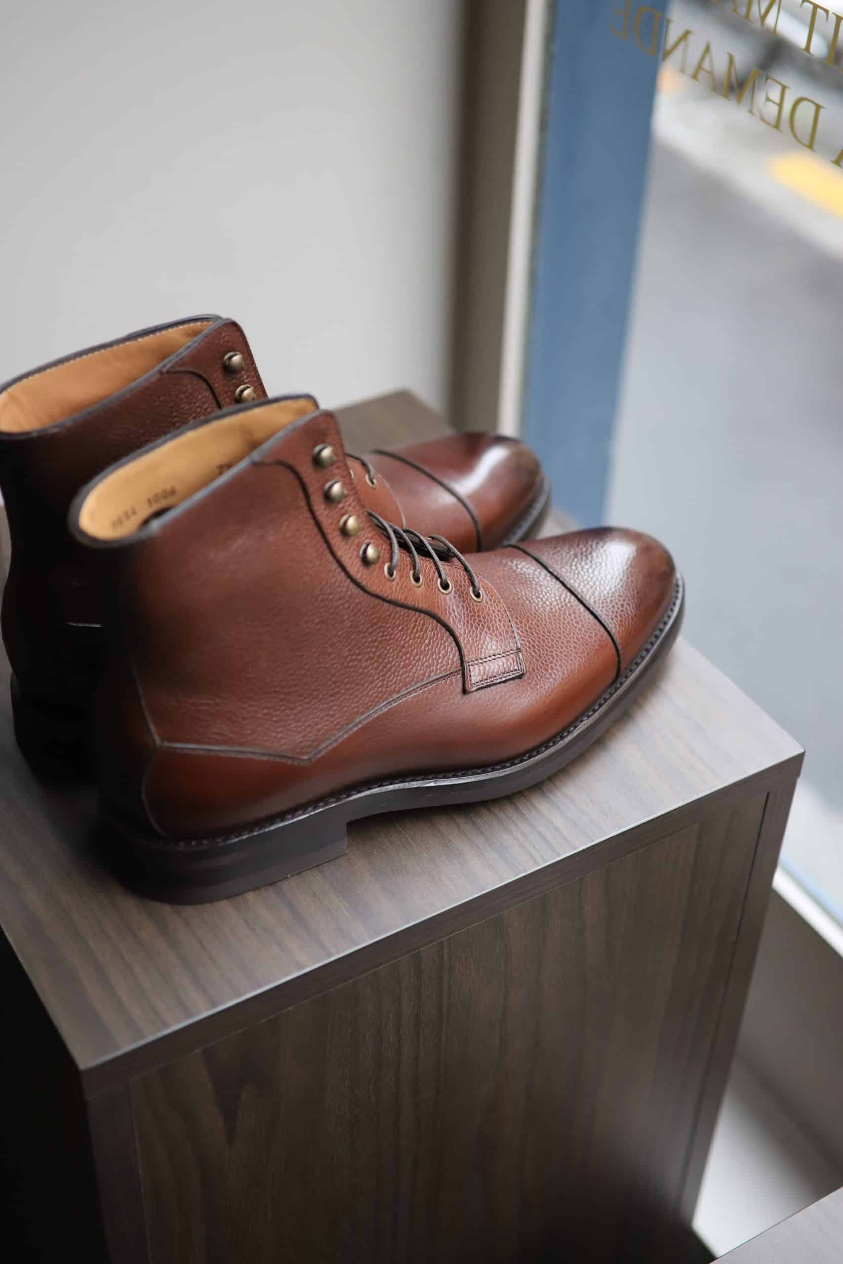Malfroid Stelvio bottine cuir grainé cousu Goodyear