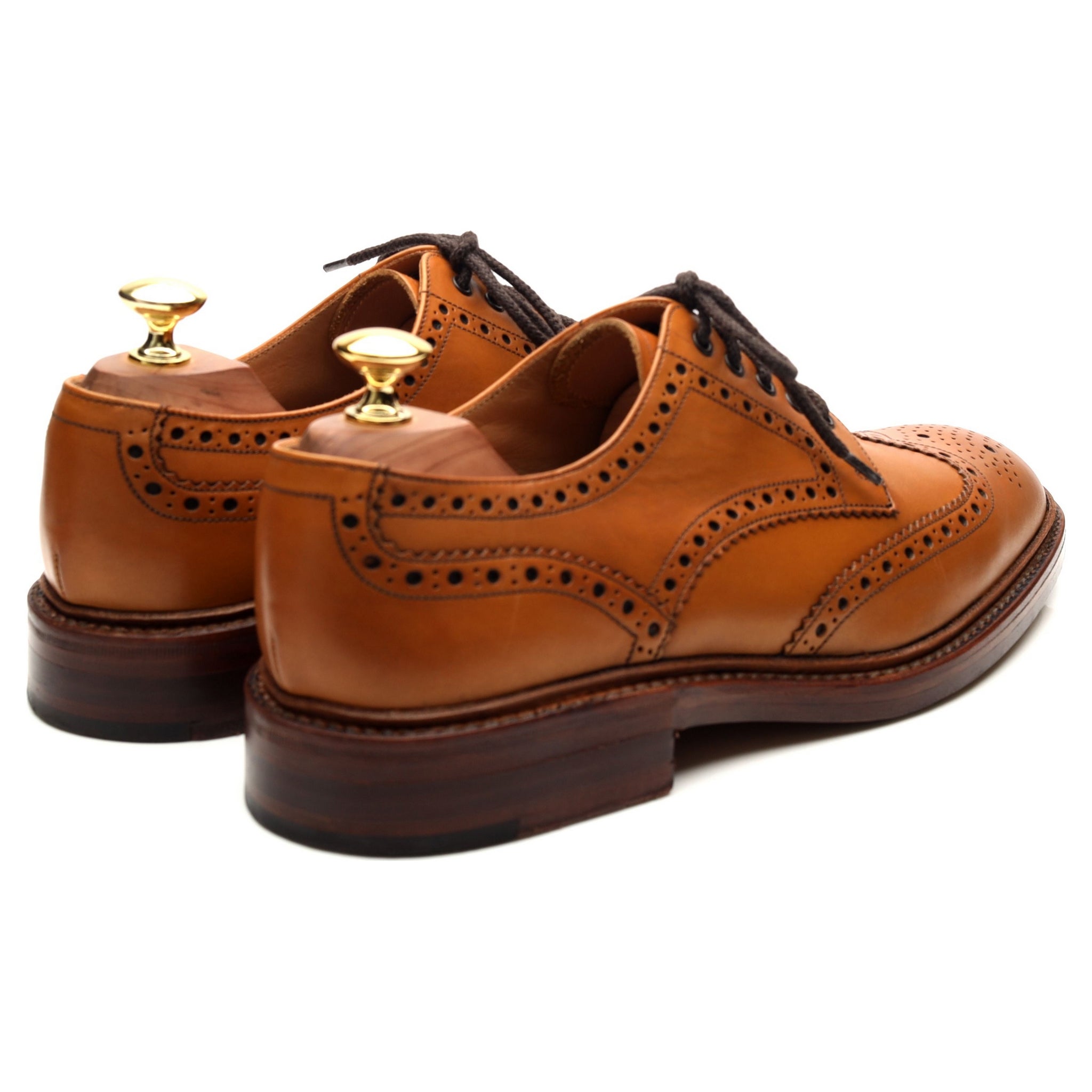Loake Chester 2 derby cuir marron pointure UK 8
