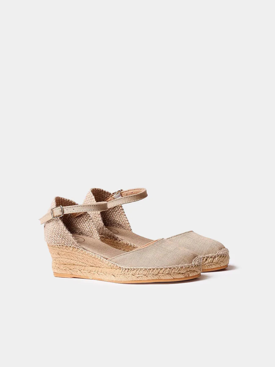 Toni Pons Romina espadrilles compensées toile vegan