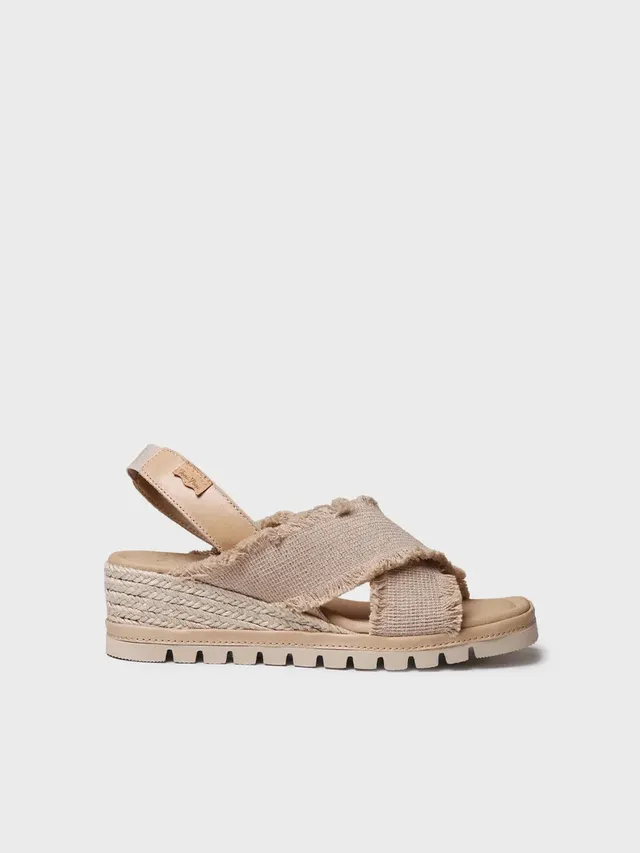 Toni Pons Aire espadrille compensée femme toile 5 cm