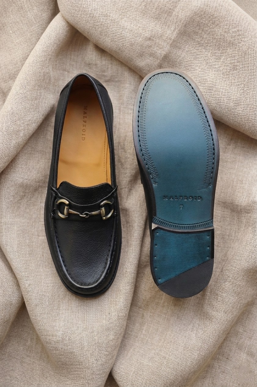 Malfroid Passy Mk2 mocassin cuir grainé Blake