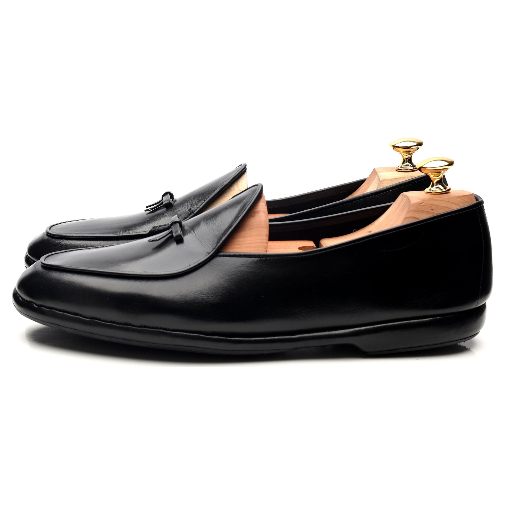 Belgian Shoes Mr. Casual mocassins cuir noir UK 10