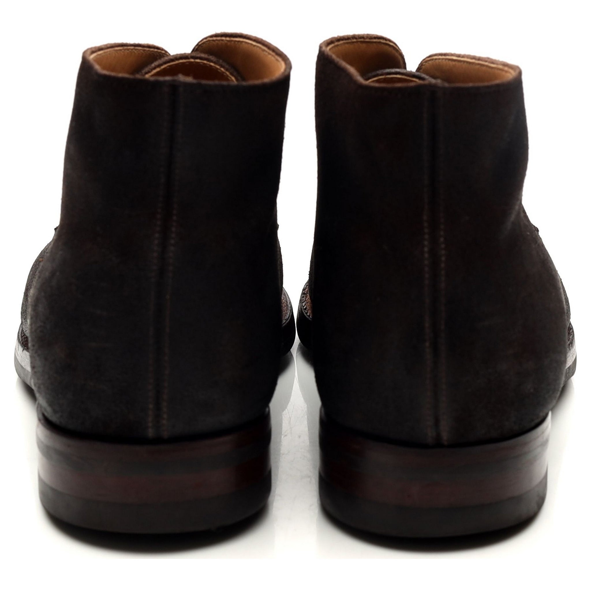 Crockett & Jones Tetbury bottes chukka daim marron UK 7