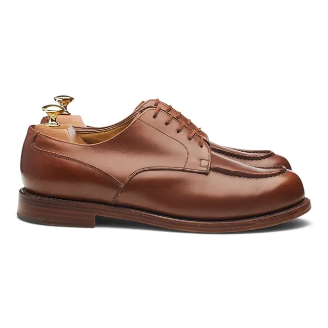 Paraboot Chambord derby cuir marron pointure UK 9